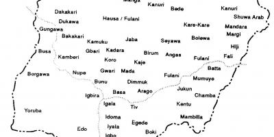 Draw nigeria map