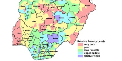 Map of economic nigeria